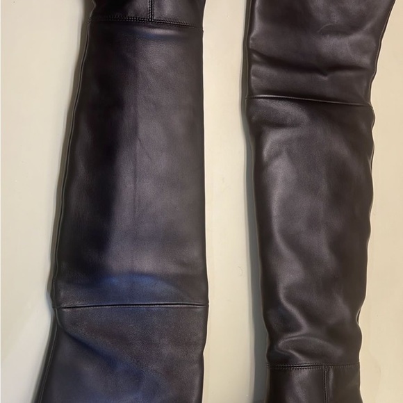 AGL Black Over-the-Knee Boots Sleek Design - Picture 5 of 7